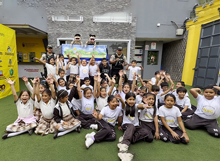 Jornada de Seguridad con la Policía Nacional en la Unidad Educativa Nuestra Señora del Carmen